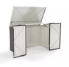 Garden Large Metal Pent Roof Storage Shed Lockable Outdoor Tool Bike Wheelie Bin