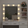 Dressing Table With Drawers Mirror Stool Set Makeup Desk Vanity Table Bedroom