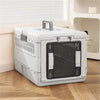 Collapsible Cat Puppy Carrier Small Animal Travel Transport Handhold Crate Box