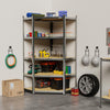 1.8m Garage Shelving Unit -  Corner 5-Tier Heavy Duty Racking for Garage