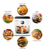 1200W Air Fryer 6L Digital Oven Healthy Frying Cooker Low Fat Oil Free White UK
