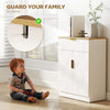 Sideboard Storage Cabinet, Modern Storage Cupboard with Drawer and Adjustable Sh