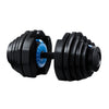 Adjustable Dumbbell 40kg Set Pair Hand Weight Dumbbell Home Gym Fitness Exercise