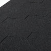 18PCS Asphalt Roofing Shingles Shed Felt Shingles Tiles Mosaic Hexagonal 2.61sqm