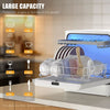 Freestanding Dishwasher,Countertop Portable, 5 Programs Sterilizes Water Tank UK