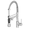 Modern Mono Pull Out Kitchen Mixer Tap Dual Spout Spray Single Lever Chrome