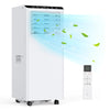 7000 BTU Portable Air Conditioner 3-in-1 Cooling Fan Dehumidifier Remote - White