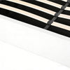 NEW LED OTTOMAN STORAGE PANEL WHITE FABRIC UPHOLSTERED BED FRAME DOUBLE Vsdkycaw