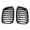 For X4 G02 X3 G01 18-21 Front Kidney Grille Grill Gloss Black Single Slats