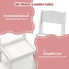 Kids Vanity Table & Chair Set Children Pretend Play Makeup Dressing Desk