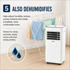 MYLEK Portable Air Conditioner with Dehumidifier 9000 BTU