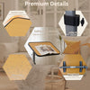 Upgraded Ergonomic Overbed Laptop Table Mobile Rolling Desk for Bed and Home