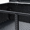400 Litre PE Wicker Shed Waterproof Outdoor Garden Storage Box Furniture Utility