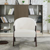 🔥Mid Century Modern Armchair Vintage Style Danish Upholstered Seat Accent Chair
