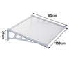 Door Canopy Window Awning Rain Shelter Front Back Porch Outdoor Patio Roof Cover