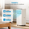 Portable Air Conditioner 7000 BTU, 4-in-1 Air Conditioning Unit Air Conditioner