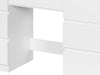 WOLTU Dressing Table w/ Led Lights Mirror 7 Drawers Multi-Socket Makeup Desk