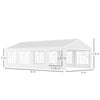Garden Gazebo Marquee Party Wedding Tent Portable Carport Shelter Car Canopy