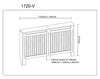 Radiator Cover Cabinet Modern MDF Wood Grey White Anthracite Small Medium Large