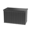 XLarge Outdoor Storage Box Metal Chest Cushion Shed Garden Patio Container 400L