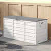Large Outdoor Storage Box Garden Patio Plastic Chest Lid Container Multibox Shed