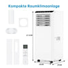 7000 BTU Portable Air Conditioner 3-in-1 Cooling Fan Dehumidifier Remote - White
