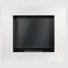 Asne portal bio-fireplace white matt