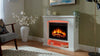 Electric Fireplace with Surround, LED Flame & Mood Light – Endeavour Ebberston