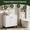 White Bathroom Under Sink Cabinet Basin Storage Cupboard Vanity Unit Eswsnahqjfs