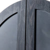 Arched Storage Cupboard Hanging Cabinet with Doors Wall-mounted Storage Cabinet