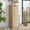 Modern Wooden Narrow 1 Door Hallway Shoe Storage Cabinet Unit Organiser Wood