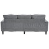 L-Shaped Couch Sofa 4-Seater Sectional Sofa Couches With USB, Cup Holder