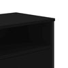 TV Cabinet Black 122x34x41 Engineered Wood K2V2