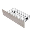 4ft6 Double Bed Metal Bed Frame with Drawers Storage Headboard and LED Lighting
