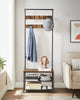 Coat Rack with Shoe Storage, Hall Tree, Coat Stand with Bench, HSR411B01