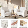 Mid-century Modern Accent Chair Upholstered Sofa Chair for Living Room Bedroom