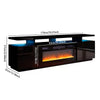 70inch TV Stand Cabinet With Electric Fireplace Unit With LED 12Colour Furniture