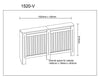 Radiator Cover Cabinet Modern MDF Wood Grey White Anthracite Small Medium Large