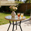 Outdoor PE Wicker Conversation Set with Cushions