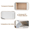 6-Tier Shoe Storage Unit,Foldable Organizer with Transparent Magnetic Doors