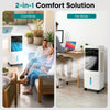 Portable Air Conditioner 25L Evaporative Cooler 1700CFM Ice Packs 60° Timer