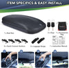 Rooftop Cargo Box Carrier 14 Cubic Hardshell Rooftop Cargo Carrier Universal Car