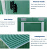 Metal Garden Shed 8 X 4ft Outdoor Yard Storage Tool House WITH FREE BASE & VENT