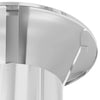 Chimney Extension Silver 35 x 35 x 132 cm Stainless steel