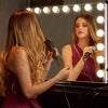 Hollywood Vanity Make Up Mirror with Lights 18-LED Tabletop Wall Metal