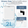 14L Dehumidifier For Mould Moisture Extraction Quiet 36dB Home Clothes Drying