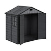 Plastic Sheds Outdoor Garden Shed 8x4FT Wood Grain Utility Tool Storage House