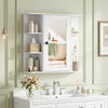 Modern Wall Mounted Medicine Cabinet w/3 Internal Shelves
