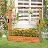 Outdoor Plant Container for Vine Climbing Plants