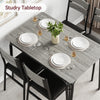 Dining Table Set Kitchen Table and Chairs for 4 Kitchen Table Dining Room Table